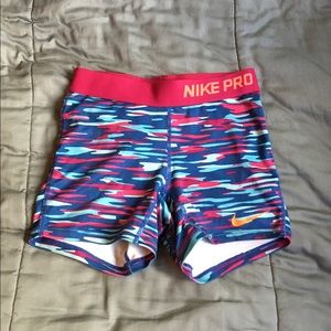 Camo Nike Pro Shorts